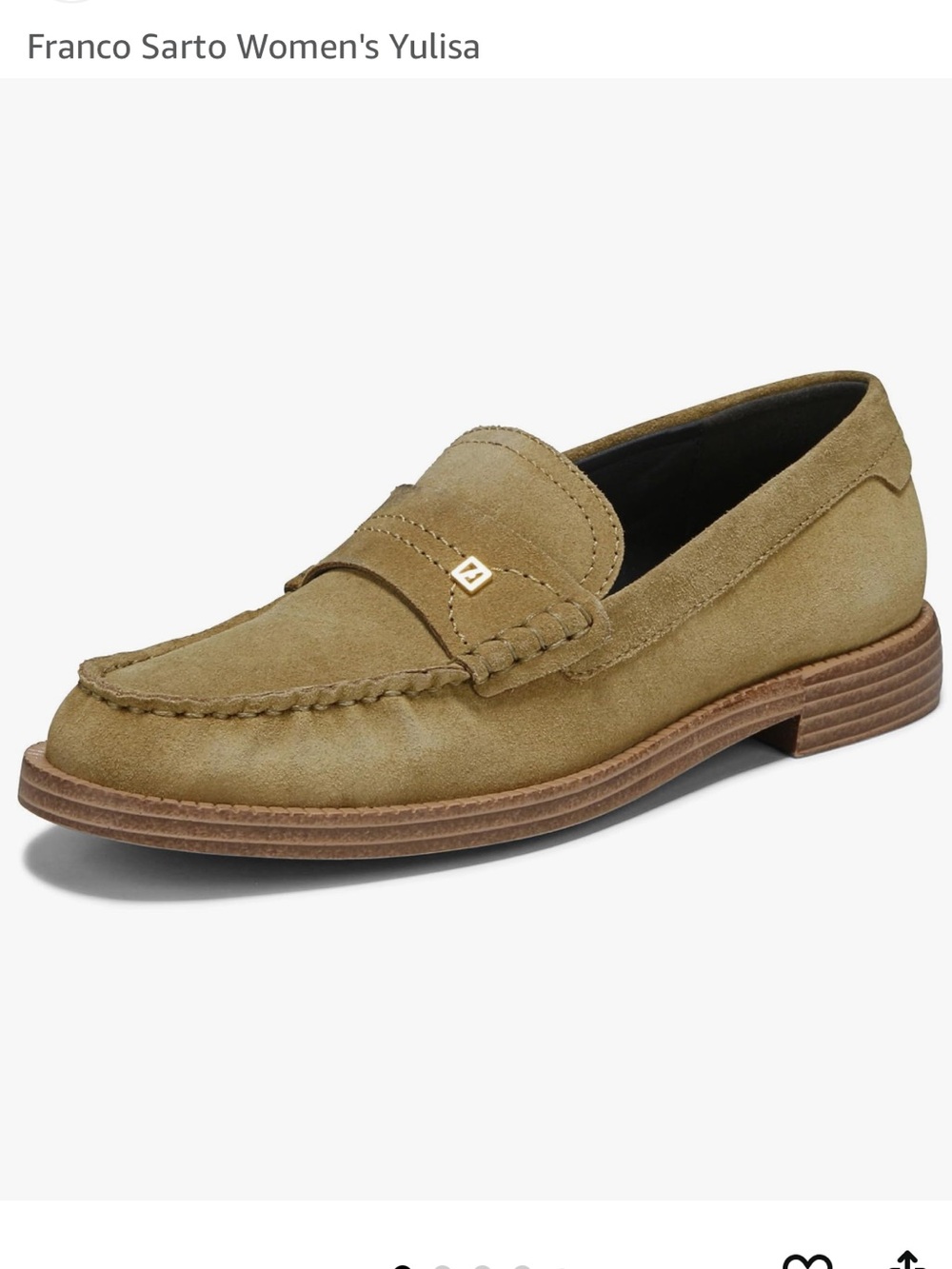 NIB Franco Sarto Yulisa in Mustard Brown